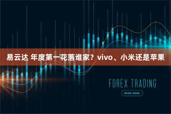 易云达 年度第一花落谁家？vivo、小米还是苹果