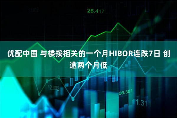 优配中国 与楼按相关的一个月HIBOR连跌7日 创逾两个月低