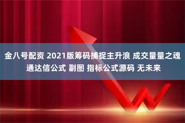金八号配资 2021版筹码捕捉主升浪 成交量量之魂 通达信公式 副图 指标公式源码 无未来